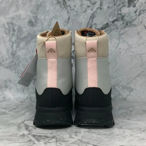 Fitflop Hyker Black and White Winter Boots - Picture 5 of 9